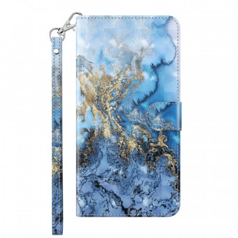 Θήκη Flip OnePlus 10 Pro 5G με κορδονι Strap Art